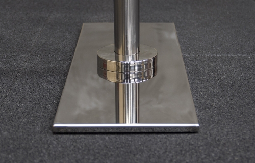 2-х уровневый мобильный (переносной) хореографический станок «Элегант» V2.0 (нерж. сталь) фото 6