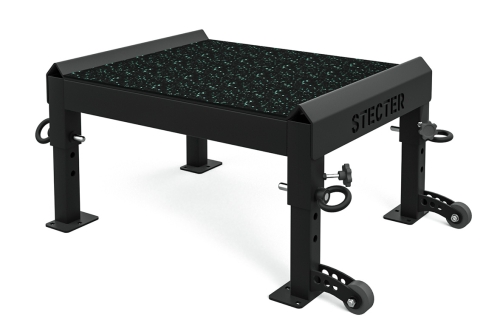 Тяжелоатлетические плинты для штанги с регулировкой по высоте 30-45 см (пара) фото 12