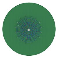 Пирамида - СК 2.05.02-РК сетка на резиновое покрытие