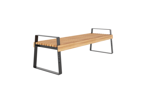 Скамья уличная "Стения" без спинки фото 2