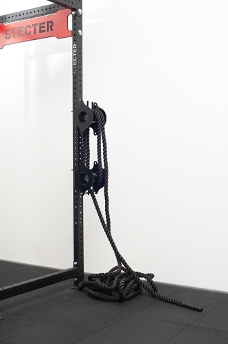 Канатный тренажер "Двойная бочка" с канатом (20м) фото 5