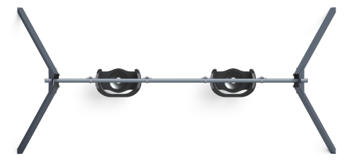 Качели двойные М2 - ИО 12.М.01.01.03-И1 фото 4