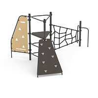 Romana Детский спортивный комплекс с канатным лазом Серия треугольник Romana 401.27.00
