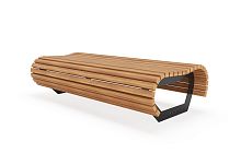 Скамейка уличная «Париж» широкая