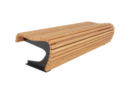 Скамья уличная "Богема" без спинки фото 2