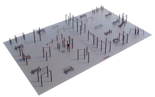 Проект "Парковая площадка для Воркаут 4-6" фото 2