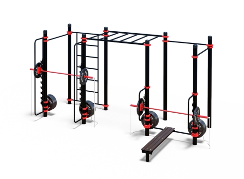 Уличный комплекс для воркаута WORKOUT-FIT - 02 фото 2