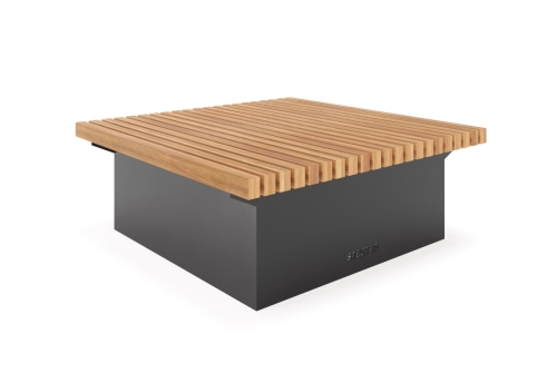 Скамейка уличная "База" квадратная фото 2