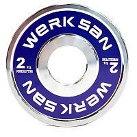 Диск стальной для пауэрлифтинга 2 кг WERK SAN