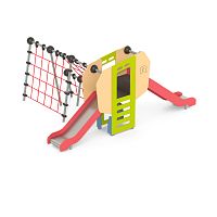 Romana Детский спортивно-игровой комплекс с горками и сеткой серия "Сфера" Romana 057.48.00