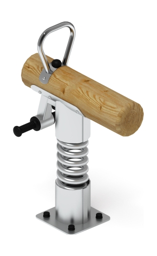 Качалка на пружине (Лиственница орех) ИО 22.24.03-Л.И1.02 фото 3