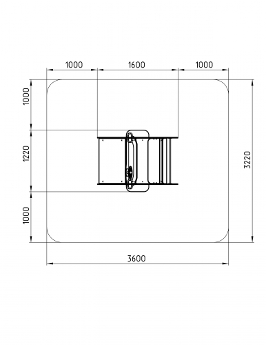 Джип Сафари - Качалка на пружине двухместная машинка - ИО 23.03.05-10 фото 5