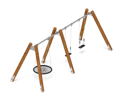 Качели (Лиственница темный) ИО 13.Р.05.03.03.01-Л.И1.01 фото 5