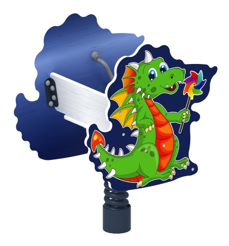 Дракоша - Качалка на пружине - ИО 22.01.09 фото 2