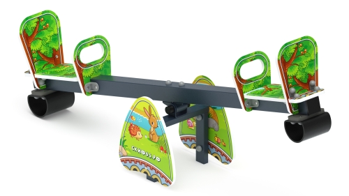 Качалка балансир со спинкой малый - ИО 21.М.01.05-П.03 фото 3