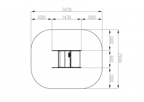 Кабриолет - Качалка на пружине двухместная машинка - ИО 23.03.02-01.И1 фото 5