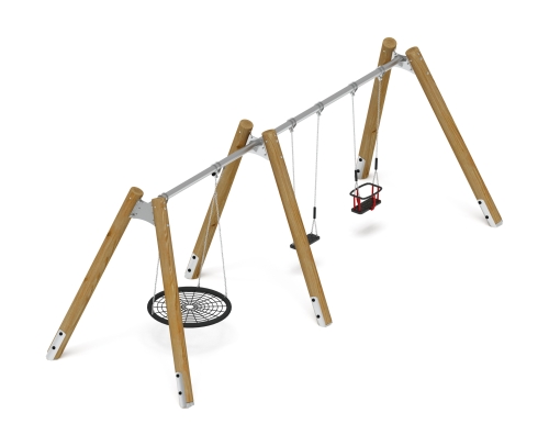 Качели (Лиственница орех) ИО 13.Р.05.03.04.01-Л.И1.02 фото 5