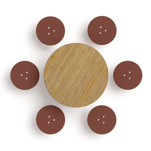 Столик детский (лиственница орех) МФ 31.01.11-Л.И1.02 фото 3