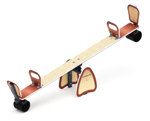 Качалка балансир со спинкой - ИО 21.М.01.01-П.01 фото 3