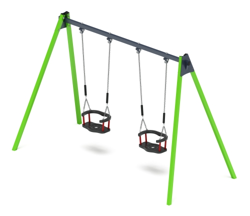 Качели двойные М2 - ИО 12.М.01.01.03-02.И1 фото 3