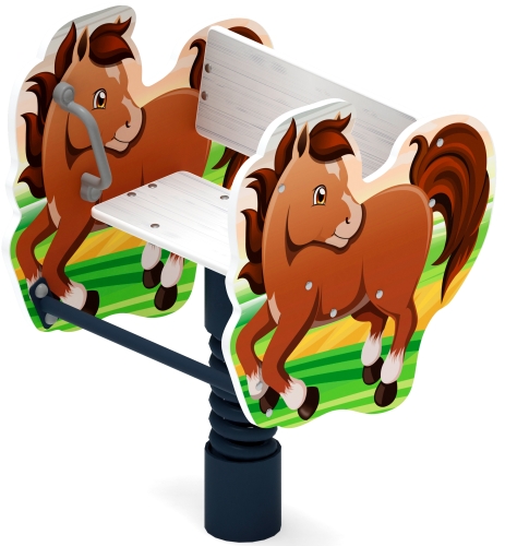 Лошадка - Качалка на пружине - ИО 22.01.06-01.И1 фото 6