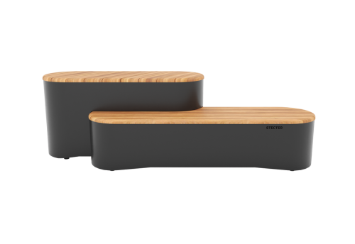 Скамья уличная "Тумба" (2 секции) фото 3