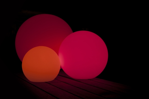 Шар-светильник 60 см (напольный, RGB) фото 2