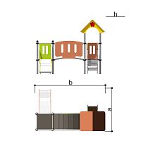 Romana Игровой комплекс Романа 104.19.00