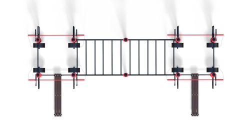 Уличный комплекс для воркаута WORKOUT-FIT - 01 фото 5