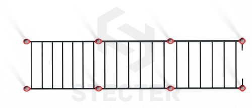Рукоход разноуровневый для колясочников фото 3
