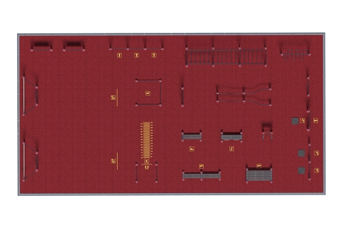Площадка по требованиям Министерства спорта РФ (приказ № 1049 от 24.12.2021 г., без уличных тренажер фото 3