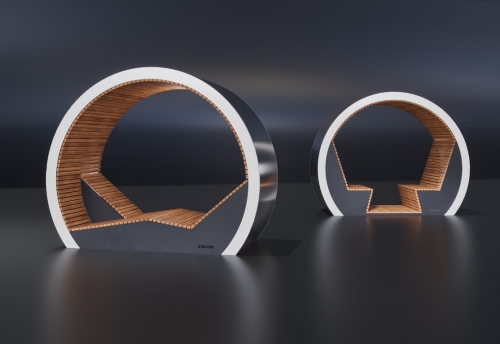 Скамейка-пергола "Космо" фото 4