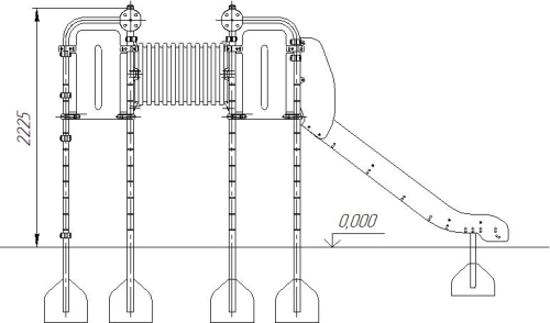Romana Детский спортивно-игровой комплекс серия "Сфера" Romana 057.19.00 фото 7