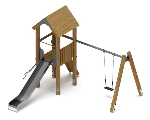 Игровой комплекс (лиственница темный) ДИК 2.24.03-01.Л.И1.02 фото 5