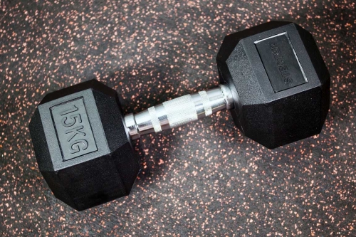 Гантель гексагональная 15 кг