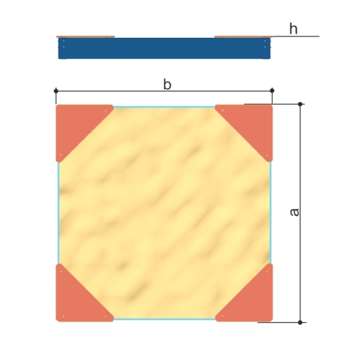 Romana Песочница 2х2 Романа 109.33.00 фото 2