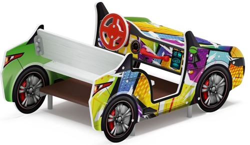 Кабриолет - Беседка машинка - МФ 10.03.02-02.И1 фото 2