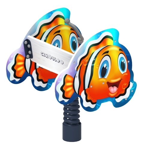 Рыбка - Качалка на пружине - ИО 22.17.04-И1 фото 2