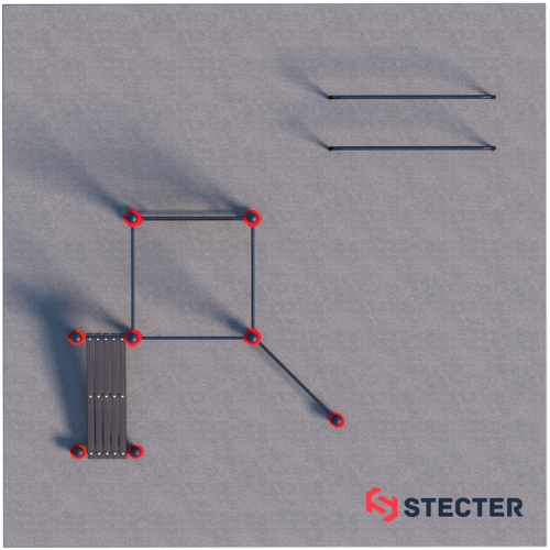 Проект "Воркаут площадка для коттеджа 1-2" фото 3
