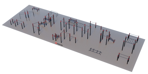 Проект "Парковая площадка для Воркаут 4-5" фото 2