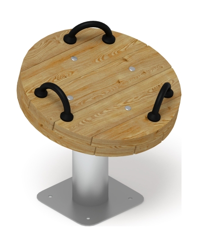 Карусель с наклонной осью (Лиственница орех) ИО 30.24.01-Л.02