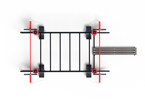 Уличный комплекс для воркаута WORKOUT-FIT - 05 фото 5