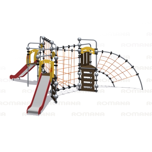 Romana Детский спортивно-игровой комплекс с канатным лазом серия "Сфера" Romana 057.46.00 фото 3