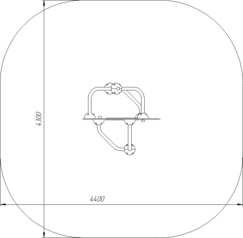 Romana Детский уличный спортивно-игровой комплекс серия "Сфера" Romana 057.12.00 фото 5