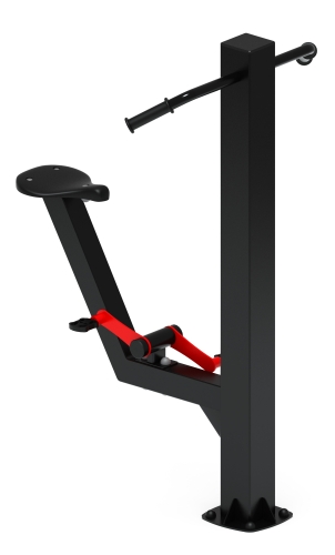 Вело (красный) - Уличный тренажер - СТ 016-11.И1