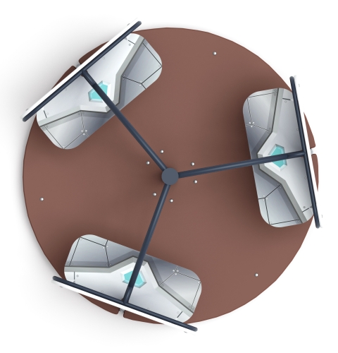 Карусель Солнышко (Техно) - ИО 30.01.03-11.И1 фото 4 Карусель Солнышко (Техно) - ИО 30.01.03-11.И1 фото 4