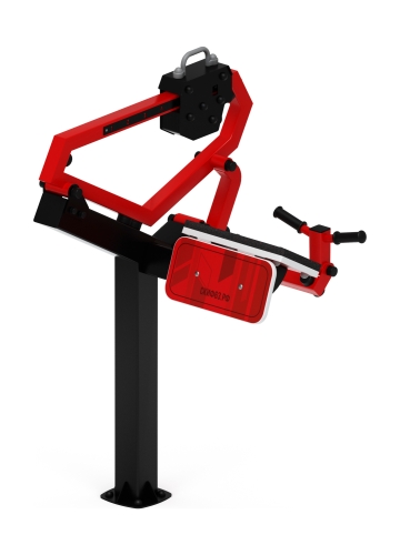 Бицепс стоя (красный) - Уличный тренажер - СТ 035-11.И1 фото 5