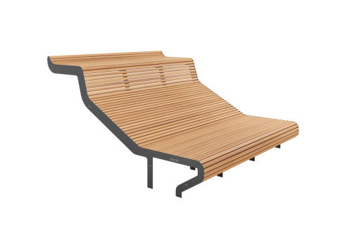 Скамья уличная "Колизей" Модуль 6 фото 2