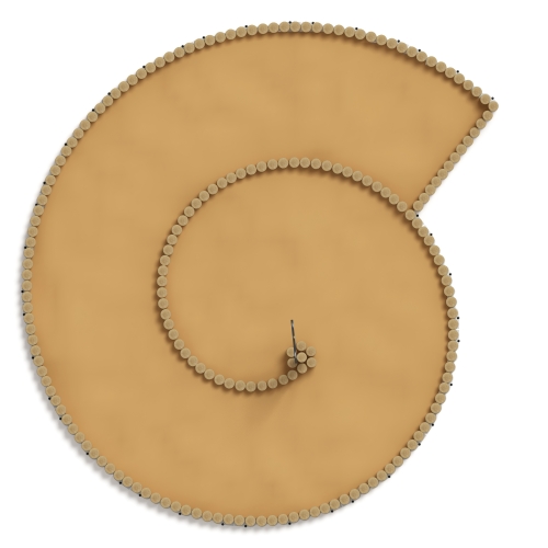 Песочница Улитка (Лиственница орех анкера) ИО 5.24.03-Л.И1.02 фото 4