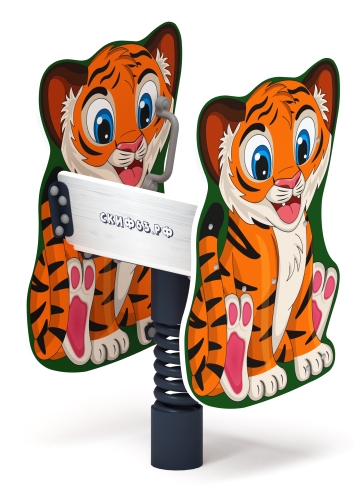 Тигренок - Качалка на пружине - ИО 22.01.10-01.И1 фото 2